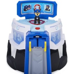 PAT PATROUILLE - PLAYSET LANCEUR MOTO PUPS Paw Patrol Avec Lanceur Interactif + Figurine Chase – 6060233 - Jouet Enfant 3 Ans