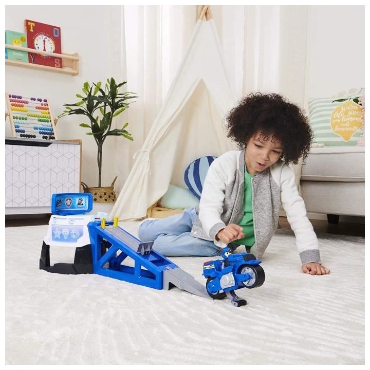 PAT PATROUILLE - PLAYSET LANCEUR MOTO PUPS Paw Patrol Avec Lanceur Int