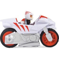 PAT PATROUILLE - VEHICULE + FIGURINE AMOVIBLE WILDCAT Chascadeur MOTO PUPS Paw Patrol - 6060433 - Jouet Enfant 3 Ans et +