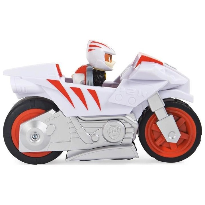 PAT PATROUILLE - VEHICULE + FIGURINE AMOVIBLE WILDCAT Chascadeur MOTO