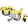 PAT PATROUILLE - VEHICULE + FIGURINE AMOVIBLE RUBEN MOTO PUPS Paw Patrol - Moto Rétrofriction - 6060543 - Jouet Enfant 3 Ans et