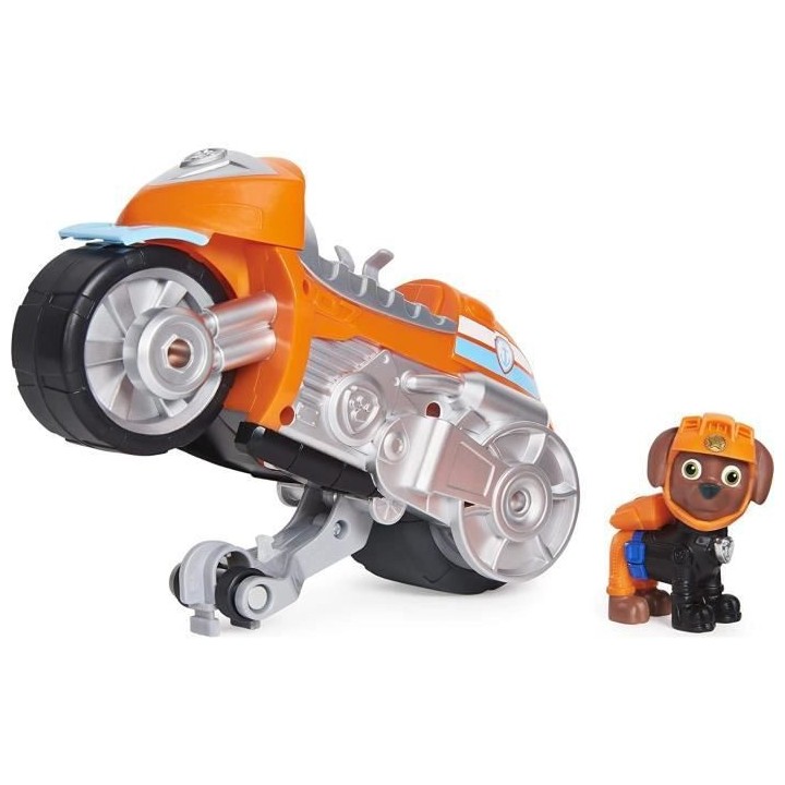 PAT PATROUILLE - VEHICULE + FIGURINE AMOVIBLE ZUMA MOTO PUPS Paw Patro
