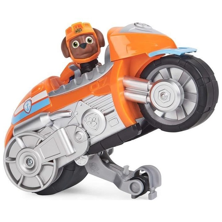 PAT PATROUILLE - VEHICULE + FIGURINE AMOVIBLE ZUMA MOTO PUPS Paw Patro