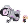 PAT PATROUILLE - VEHICULE + FIGURINE AMOVIBLE STELLA MOTO PUPS Paw Patrol - Moto Rétrofriction - 6061225 - Jouet Enfant 3 Ans e