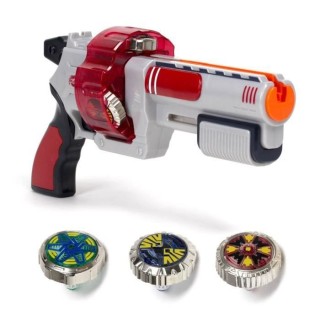 SPINNER M.A.D MINI SERIE - Pistolet blaster - Lanceur de 3 Toupies de