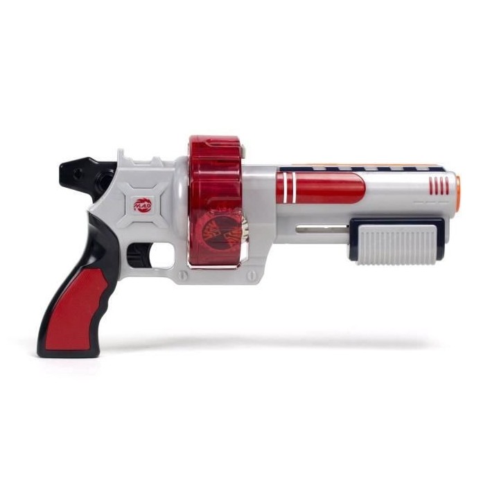 SPINNER M.A.D MINI SERIE - Pistolet blaster - Lanceur de 3 Toupies de