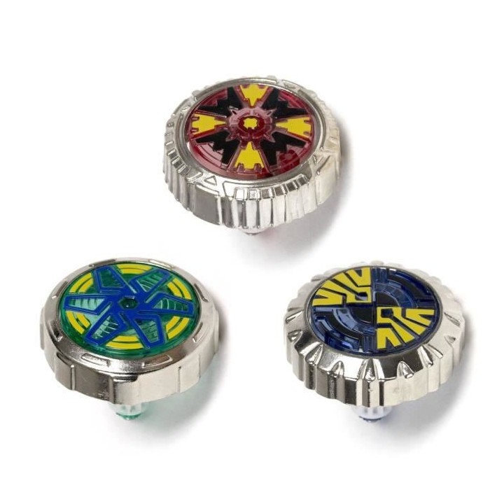 SPINNER M.A.D MINI SERIE - Pistolet blaster - Lanceur de 3 Toupies de