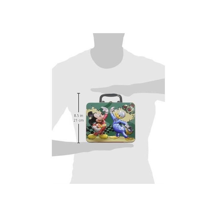 DISNEY - Grande Valisette Mickey Mouse de 2 puzzles lenticulaires - En