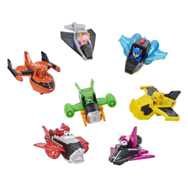 PACK DE 7 VEHICULES TRUE METAL™ JET TO THE RESCUE La Pat' Patrouille