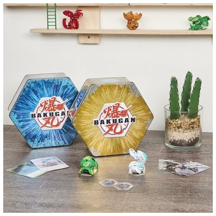 BAKUGAN - COFFRET DE 2 BAKUGAN MYSTERE BAKU-TIN SAISON 3 - 6060138 - F