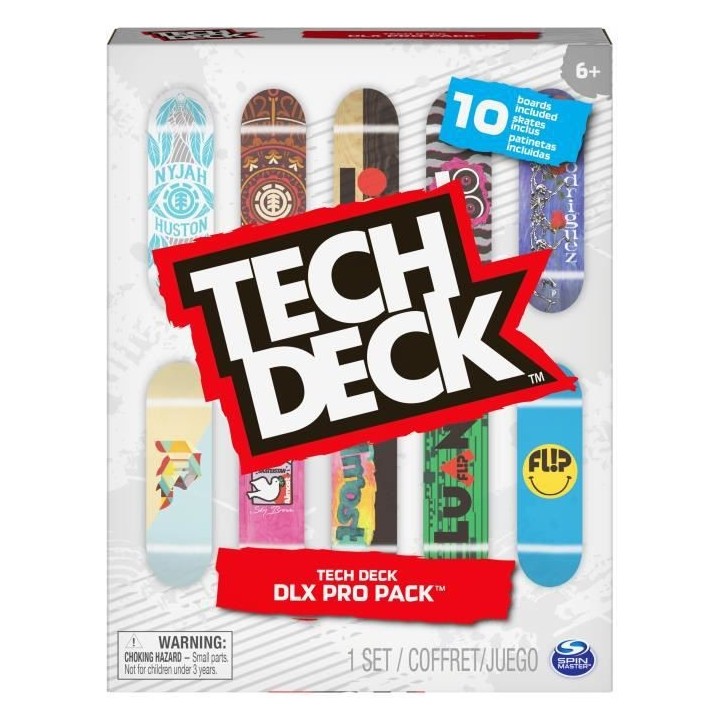 PACK 10 FINGER SKATES TECH DECK