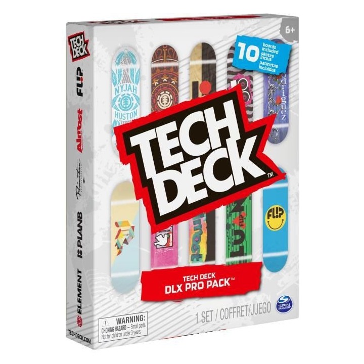 PACK 10 FINGER SKATES TECH DECK
