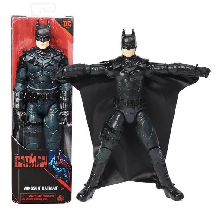FIGURINE 30 CM BATMAN WING SUIT The Batman Le Film
