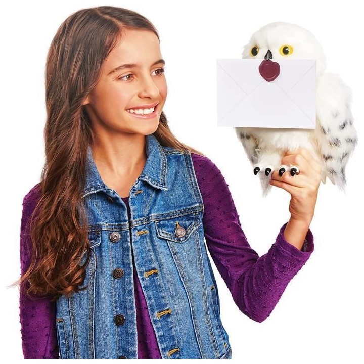 HEDWIGE ENCHANTÉE Peluche interactive Harry Potter