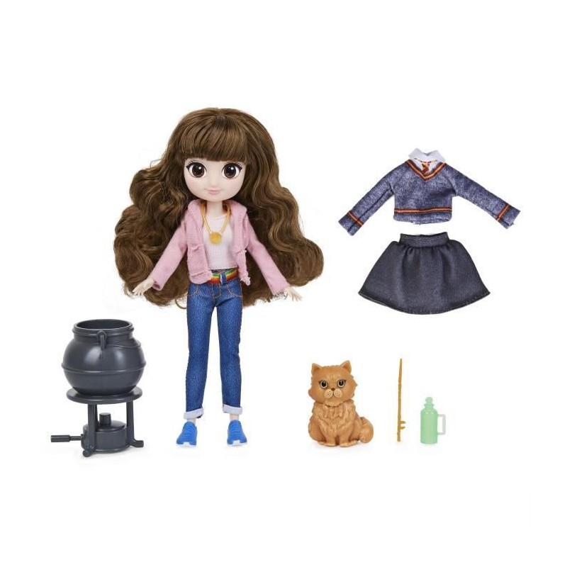 COFFRET POUPÉE 20 CM + ACCESSOIRES HERMIONE GRANGER Wizarding World