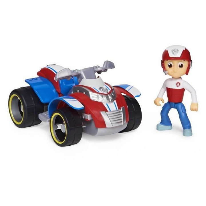 LA PAT' PATROUILLE - Véhicule 15 cm + 1 Figurine Ryder - 6061907