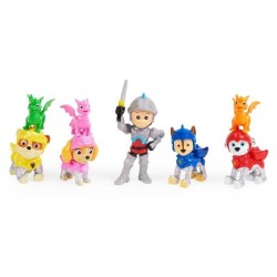 MULTIPACK DE 8 FIGURINES RESCUE KNIGHTS La Pat' Patrouille