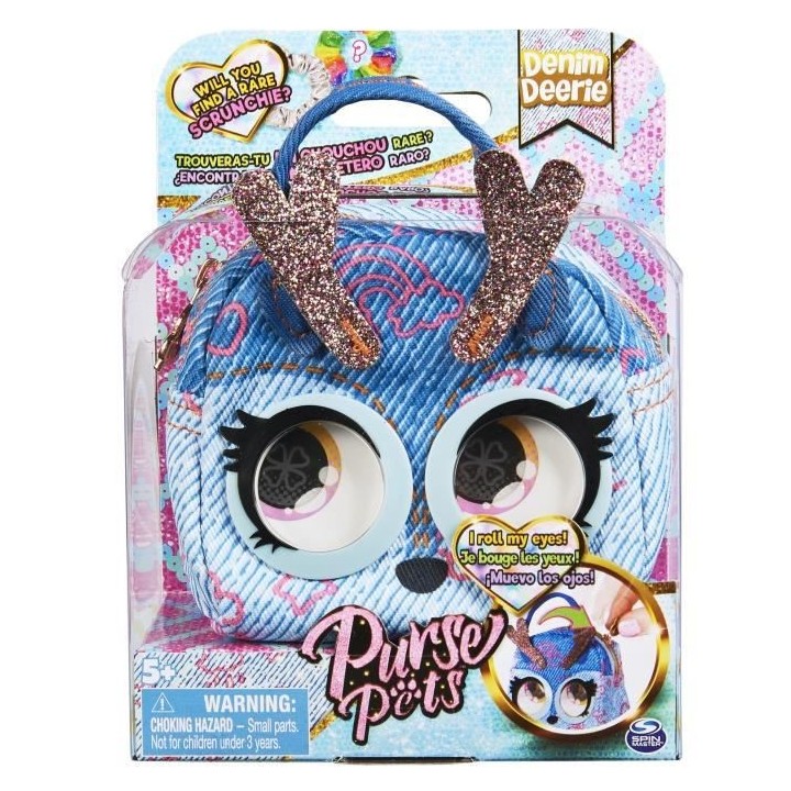 PURSE PETS Micro - Cerf Denim