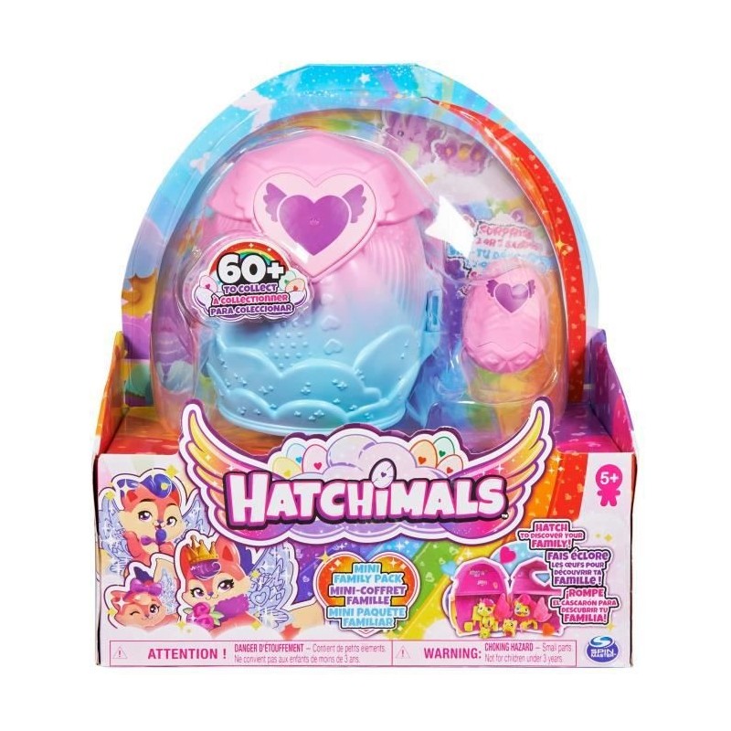 Hatchimals - Playset maison 4 famille surprise (modele aléatoire)