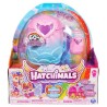 Hatchimals - Playset maison 4 famille surprise (modele aléatoire)