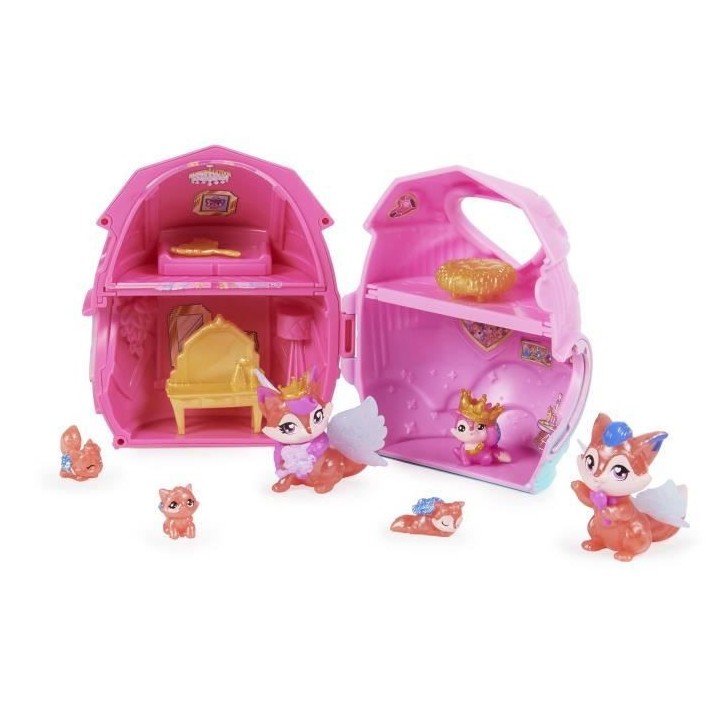 Hatchimals - Playset maison 4 famille surprise (modele aléatoire)