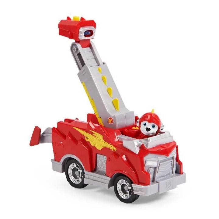 VEHICULE + FIGURINE MARCUS RESCUE KNIGHTS La Pat' Patrouille