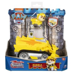 VEHICULE + FIGURINE RUBEN RESCUE KNIGHTS La Pat' Patrouille