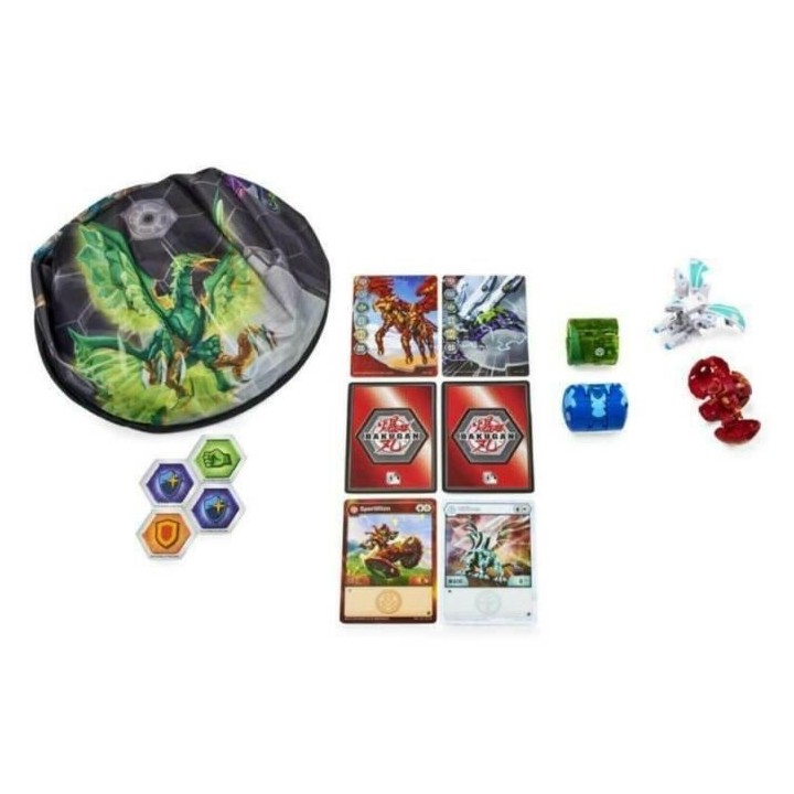 BAKUGAN - Coffret Face Off Bakugan Saison 3 - 6063623 - Figurines et A