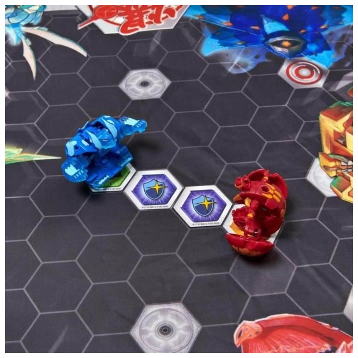 BAKUGAN - Coffret Face Off Bakugan Saison 3 - 6063623 - Figurines et A