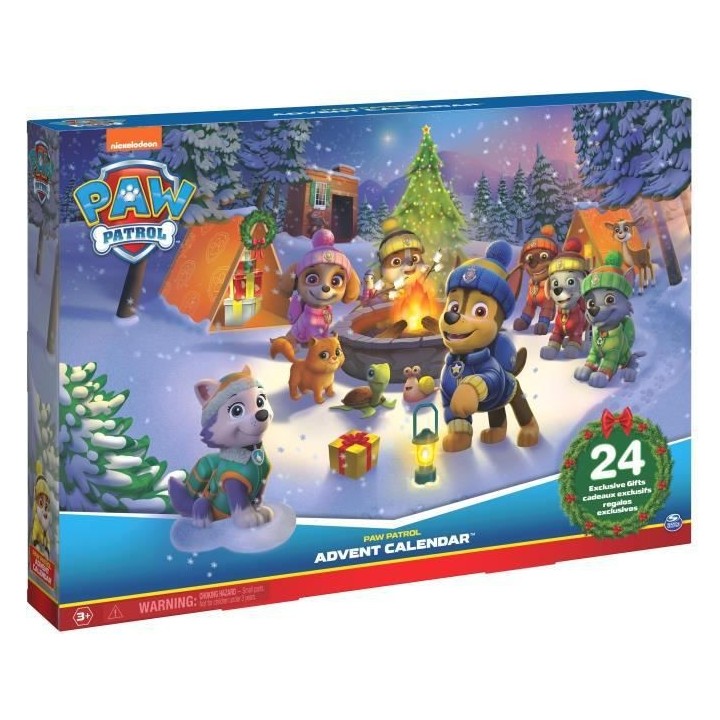 CALENDRIER DE L'AVENT 2022 La Pat' Patrouille