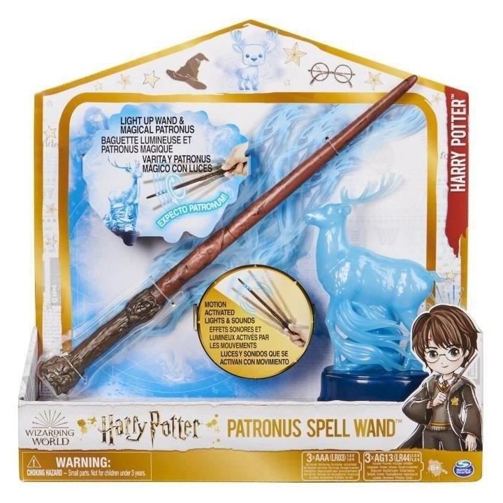 BAGUETTE MAGIQUE COLLECTOR PATRONUS HARRY POTTER Wizarding World
