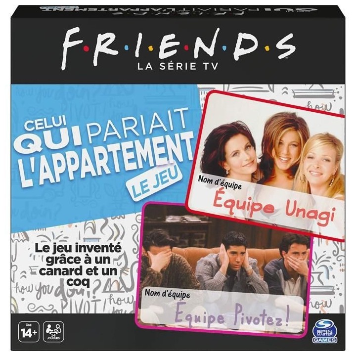 FRIENDS - JEU DE QUESTIONS « Celui qui pariait l'appartement » - 605