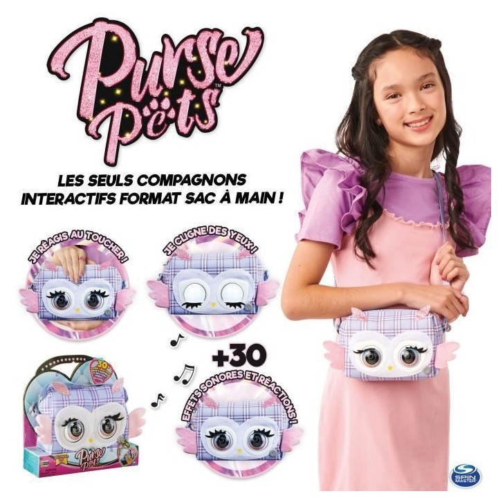 PURSE PETS Print Perfect - Chouette