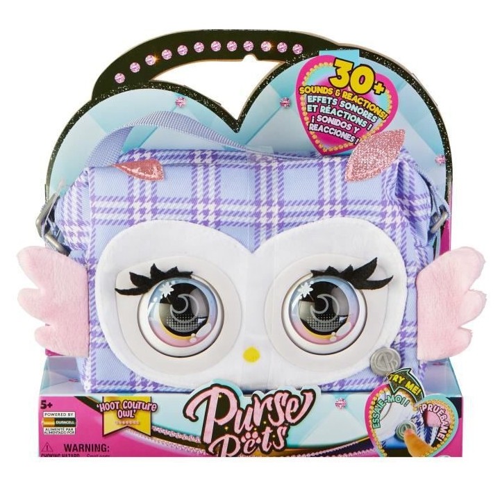 PURSE PETS Print Perfect - Chouette