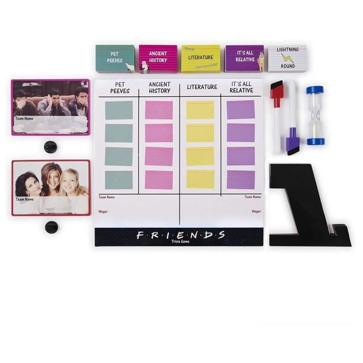 FRIENDS - JEU DE QUESTIONS « Celui qui pariait l'appartement » - 605