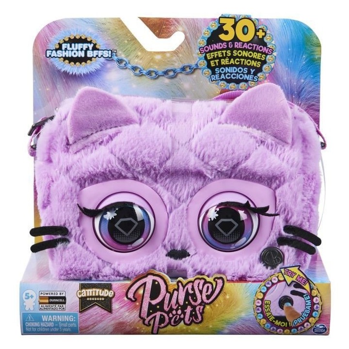 PURSE PETS Fluffy Series - Chaton
