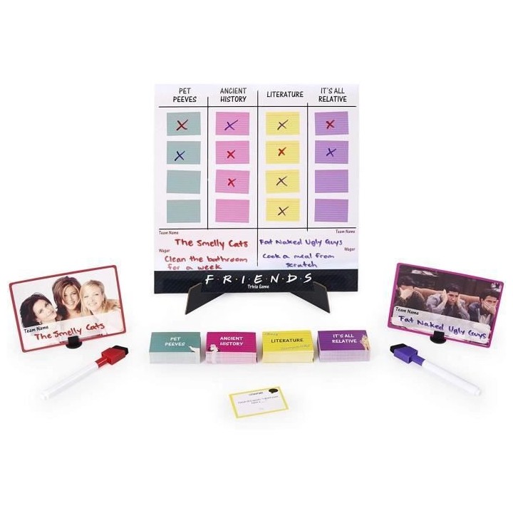 FRIENDS - JEU DE QUESTIONS « Celui qui pariait l'appartement » - 605