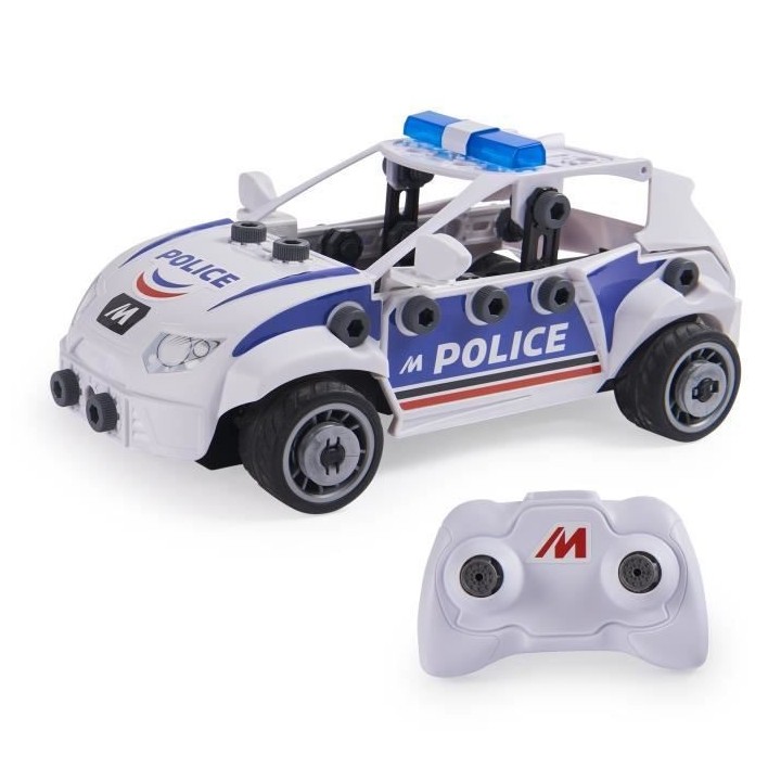 MA VOITURE DE POLICE RC Meccano Junior