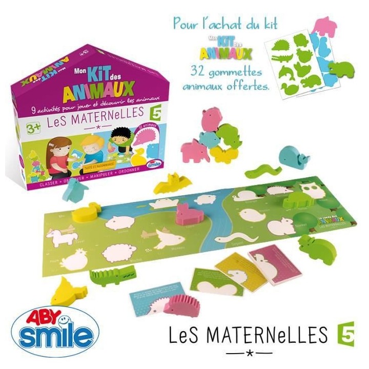 LES MATERNELLES - Jeu - Mon kit des Animaux