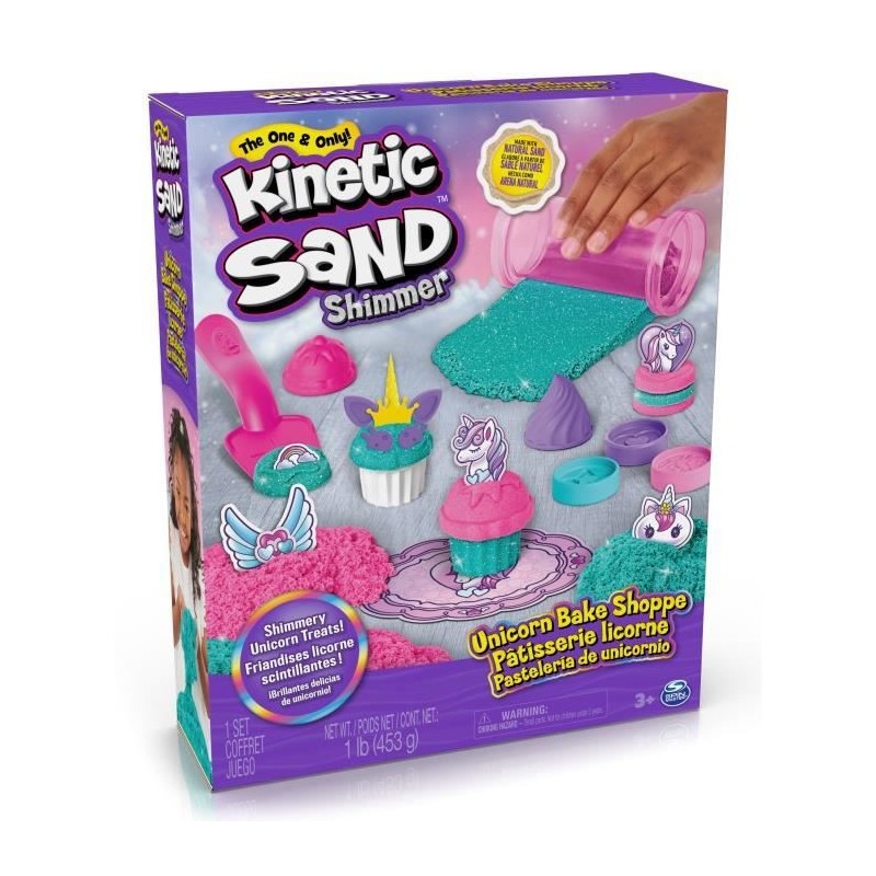 COFFRET PATISSERIE LICORNE 453 G Kinetic Sand