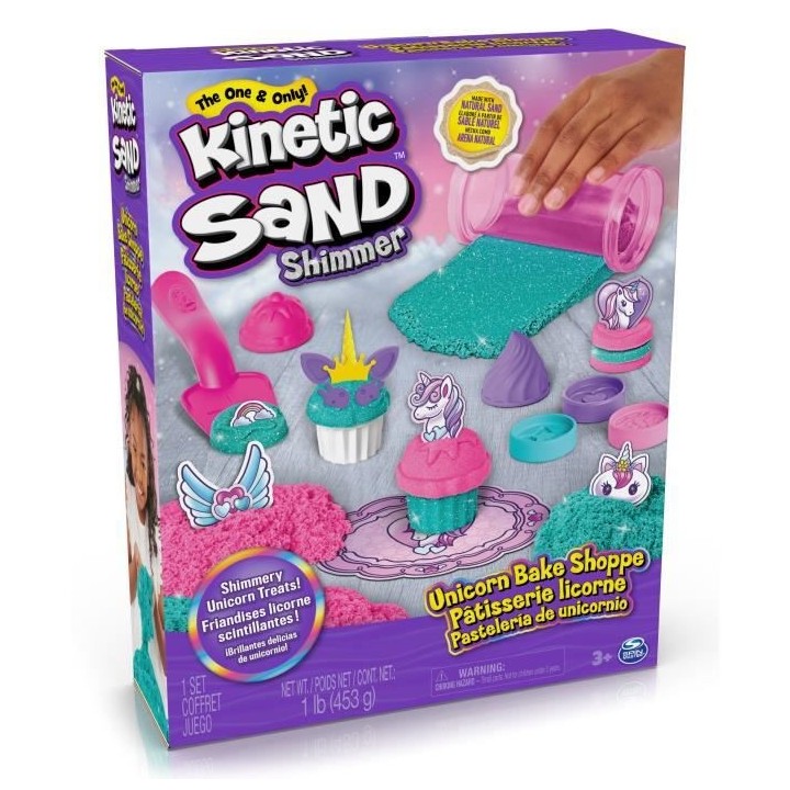 COFFRET PATISSERIE LICORNE 453 G Kinetic Sand