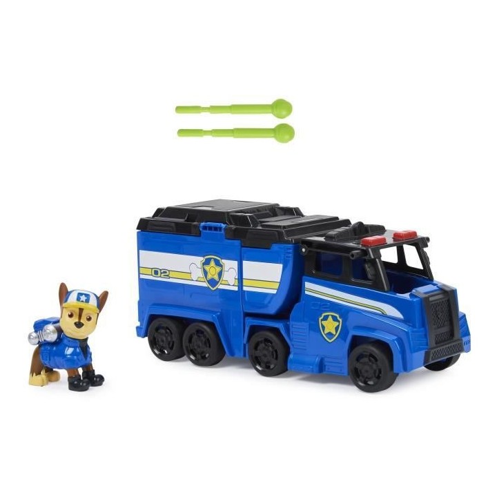 CAMION + FIGURINE CHASE BIG TRUCK PUPS La Pat' Patrouille