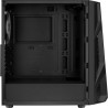 AEROCOOL BOITIER PC NightHawk Duo - Moyen Tour - Noir - Verre trempé - Format E-ATX (ACCM-PB20033.11)