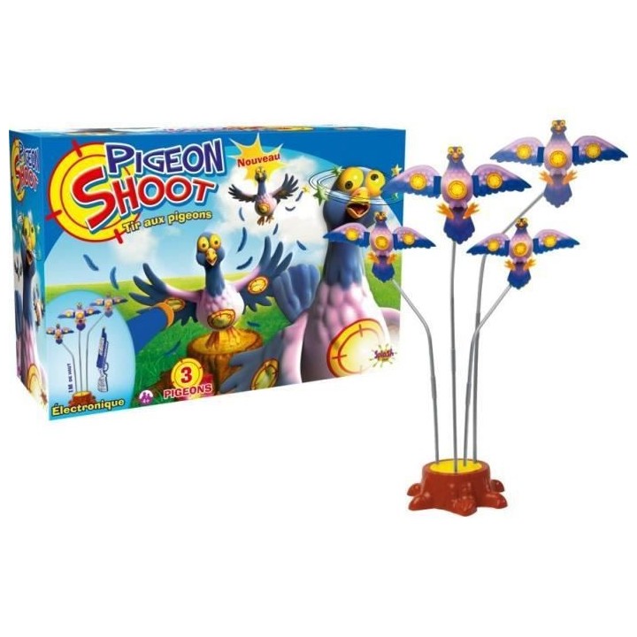 SPLASH TOYS - Tir aux pigeons x4