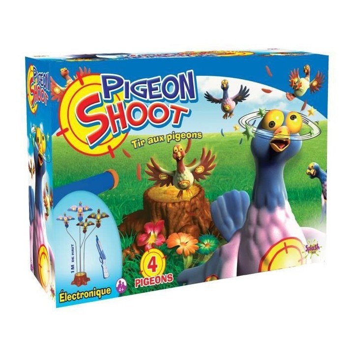SPLASH TOYS - Tir aux pigeons x4