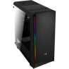 AEROCOOL BOITIER PC Rift - RGB - Moyen Tour - Noir - Verre trempé - Format ATX (4718009153141)