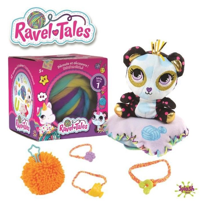 Ravel Tales - Boule de Laine et Peluche Surprise a Personnaliser
