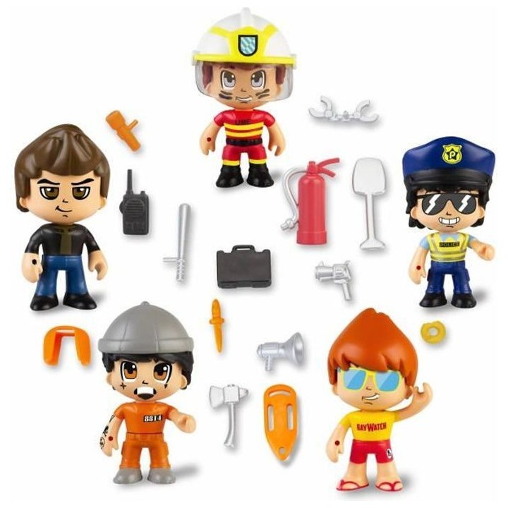 Pinypon Action - 5 figuines Pinypon