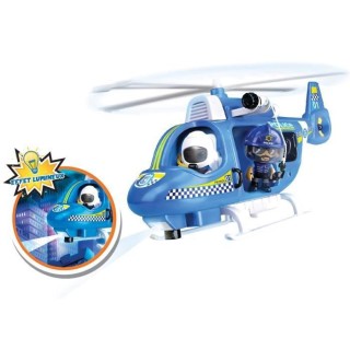 Pinypon Action - L'hélicoptere de police - 1 figurine incluse