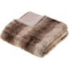 Plaid a fourrure Grizzli Ray - 120 x 160 cm - Beige